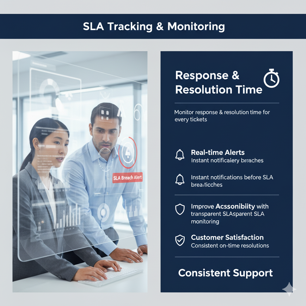 SLA Tracking and Monitoring in Helpdesk Software